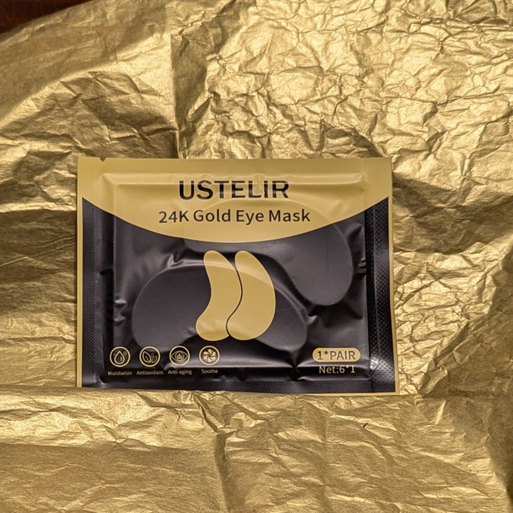 Üstelir 24K Gold Eye Mask